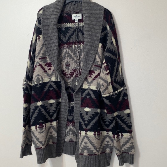 Sweaters - Aztec cardigan